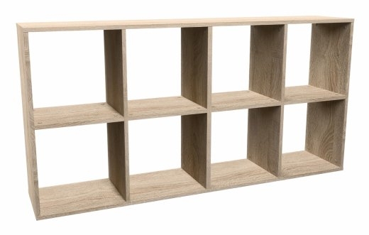 Topeshop MALAX 2X4 SONOMA living room bookcase