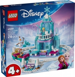 Blocks Disney 43281 Elsas Ice Castle & Snow Ride Adventure