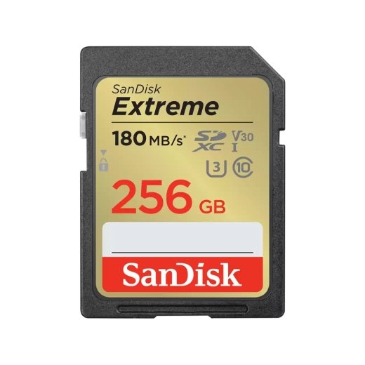 SanDisk Extreme 256 SDXC UHS-I Class 10