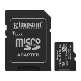 Kingston Flash-Card incl. SD-Adapter Industrial - microSDXC UHS-I - 128