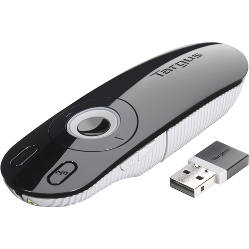 Targus Laser Presentation Remote Black, Grey Plastic Weight 57 g