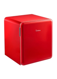 Midea Refrigerator MDRD86SLE32 Energy efficiency class E Free standing Larder Height 50 cm Fridge net capacity 47 L 41 dB Red