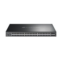 Switch TP-LINK Omada TL-SG3452P Type L2+ 48x10Base-T / 100Base-TX / 1000Base-T 4xSFP 1xRJ45 1 PoE+ ports 48 384 Watts