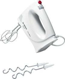 Bosch Hand Mixer MFQ3030 350 W Number of speeds 4 Stainless steel/Plastic Turbo mode White