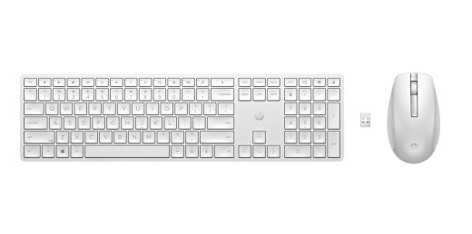 Hyperx Keyboard and mouse combo set 650 Wireless White 4R016AA#ABB