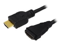 Logilink HDMI Cable Type A Male - HDMI Type A Female CH0056 HDMI Type A Female HDMI Type A Male HDMI to HDMI 2 m