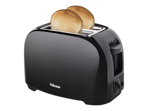 Tristar Toaster BR-1025 Number of slots 2 Housing material Plastic Black