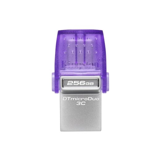 Kingston DataTraveler DT Micro Duo 3C 256 USB Type-C/Type-A Purple