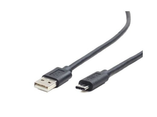 Cable USB AM-CM 1.8m black