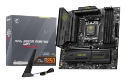 Mainboard MSI AMD B850 SAM5 Micro-ATX Memory DDR5 Memory slots 4 1xPCI-Express 4.0 4x 1xPCI-Express 4.0 8x 1xPCI-Express 4.0 16x 1xPCI-Express 5.0...