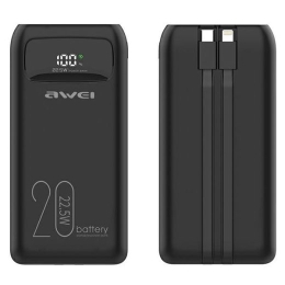 Powerbank 20000mAh P169 K 22,5W USB-C+Apple Cab