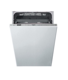 Whirlpool Dishwasher WSIO 3T223 PCE X Built-in Width 45 cm Number of place settings 10 Number of programs 7 Energy efficiency class E Display Inox