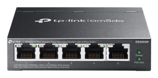 Switch TP-LINK OMADA PoE ports 4 ES205GP