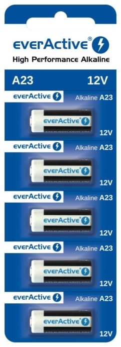 ALKALINE BATTERIES 23A 12V BLISTER 5 PCS.