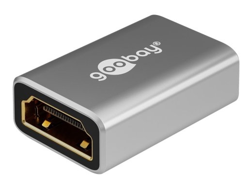 Goobay HDMI Adapter, Coupling, Gold-Plated, 8K @ 60 Hz 72008