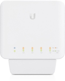 Ubiquiti USW-Flex Indoor/outdoor 5Port Poe Gigabit Switch with 802.3bt Input Power Support Ubiquiti