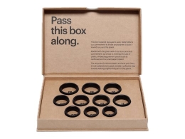 Ultrahuman Smart ring try-on sizing kit UH-RA-SSK Black