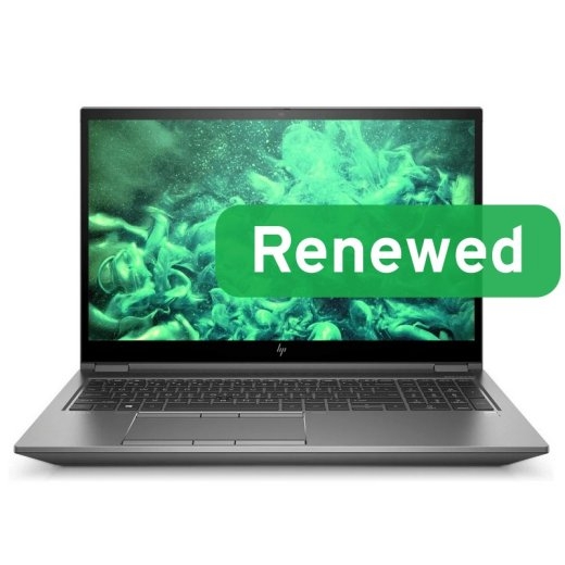 HP Renewed Grade A ZBook Fury 15 G8 15.6 " i7-11850H 32 SSD 512 NVIDIA T1200 Laptop GPU Windows 11 Pro Keyboard language Nordic