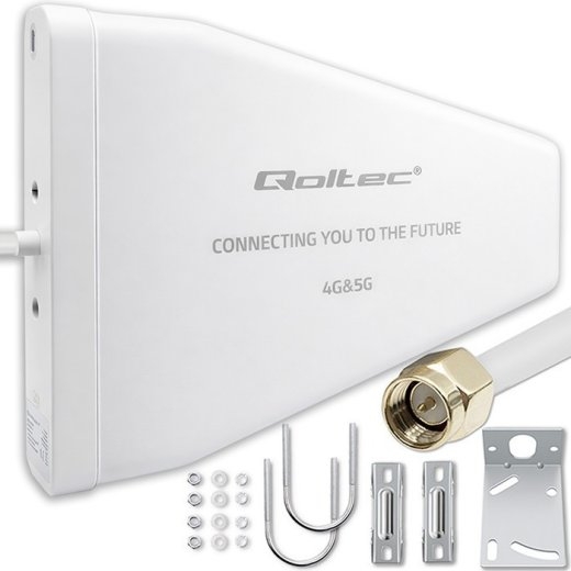 Qoltec 4G LTE antenna 9dBi external N female 3m