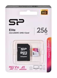 Silicon Power Elite 256 MicroSDXC UHS-I Class 10