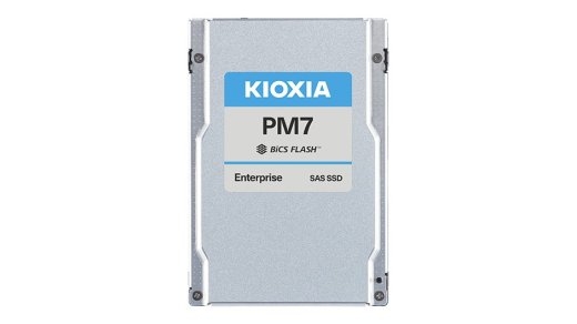 Kioxia SSD PM-7R 7680GB 2.5 cala SAS 24Gbit/s DWDP 1 3D TLC BiCS Flash Enterprise SSD SED PLP