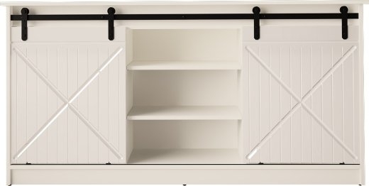 Chest of drawers 160x80x35 GRANERO white/gloss white