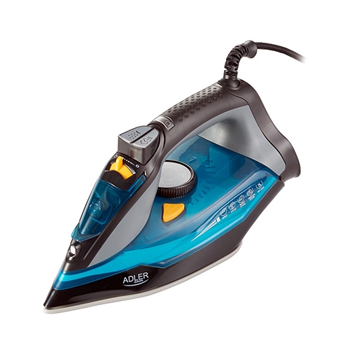 Adler Iron AD 5032 3000 W Water tank capacity 350 ml Continuous steam 45 g/min Steam boost performance 80 g/min Blue/Grey
