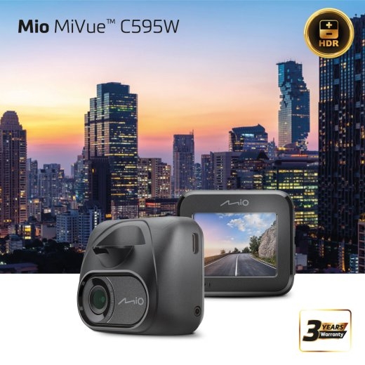 Mio MiVue C595W GPS (satellite)