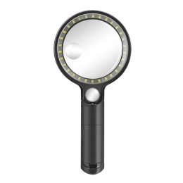 Logilink Magnifying glass with li ght, 5x/13x/20x