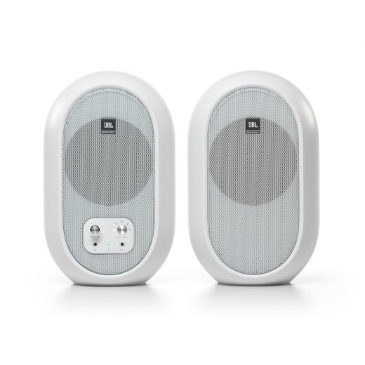 JBL 104 Set-BT White - coaxial monitors with Bluetooth, white