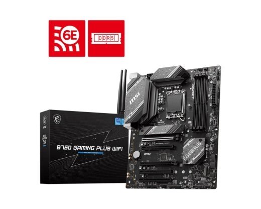B760 GAMING PLUS WIFI s1700 4DDR5 DP/HDMI ATX
