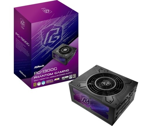 Asrock Power supply PG-1300G 1300W 80PLUS GOLD full modular