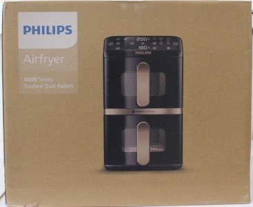 SALE OUT. Philips NA462/80 Airfryer 4000 Series Dual Basket, 10 L Philips Airfryer, Dual Basket NA462/80 4000 Series Capacity 10 L Power 2750 W Rap...