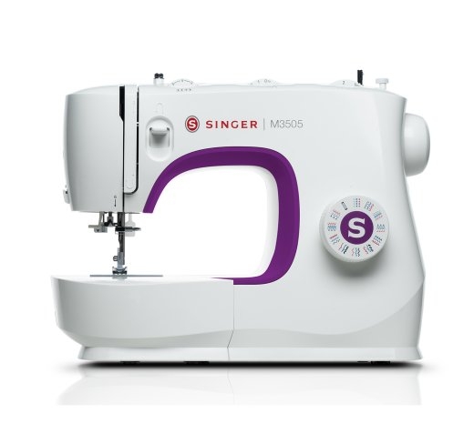 Singer Sewing Machine M3505 Number of stitches 32 Number of buttonholes 1 White