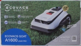 SALE OUT. Ecovacs Lawn Mower GOAT A1600 LiDAR PRO 3000 Ah White DAMAGED PACKAGING