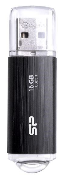 SILICON POWER Blaze B02 Pendrive USB flash drive 16 USB Type-A 3.2 Gen 1 (SP016GBUF3B02V1K) Black