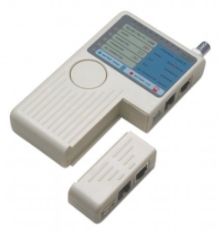 LAN tester RJ11/RJ45/US B/BNC