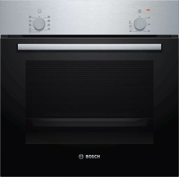 BOSCH Oven HBF010BR3S, Width 60cm, Energy class A, Stainless steel