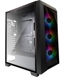 Case XILENCE XILENT BREEZE MidiTower Not included ATX MiniITX Colour Black XG131
