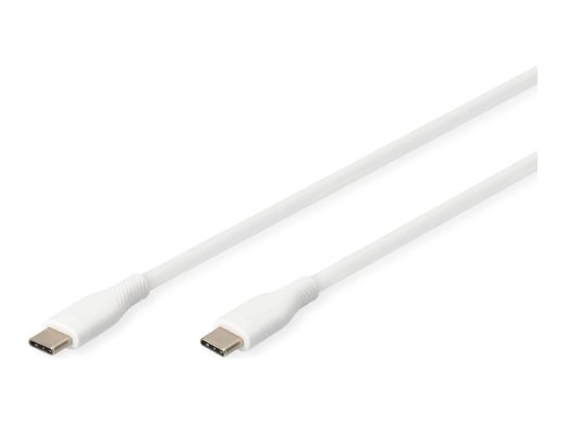 Digitus Silicone Connection Cable AK-300341-020-W USB-C to USB-C