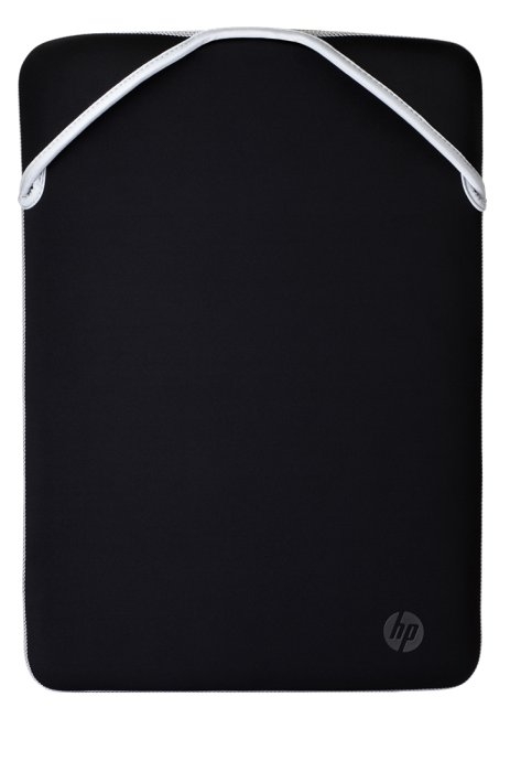 HP Reversible Protective 14.1-inch Silver Laptop Sleeve 14.1" Sleeve case Black