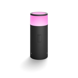 Philips Hue WCA Calla Outdoor Bollard, Black 8 W 2000-6500 Hue White Colour Ambiance