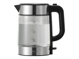 Xiaomi Electric Glass Kettle Electric 2200 W 1.7 L Glass 360° rotational base Black/Stainless Steel
