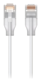 Ubiquiti UACC-Cable-Patch-EL-0.15M-W-24 networking cable Translucent, White Cat6