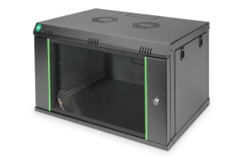 Digitus Wall Mounting Cabinets Dynamic Basic Series DN-19 07-U-EC-SW 38.9 x 60 x 45 cm Black