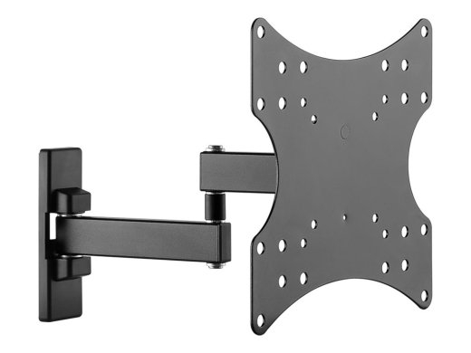 Goobay Wall mount 49714 FULLMOTION (S) Tilt, Swivel Black