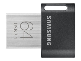 Samsung FIT Plus MUF-64AB/APC 64 USB Type-A Black/Silver