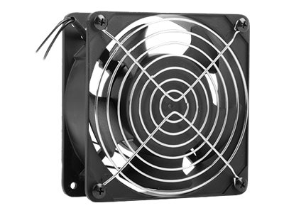 Lanberg Fan for 10"/19" rack wall-mount cabinet 230V, 120x120x38 mm AK-1501-B Black