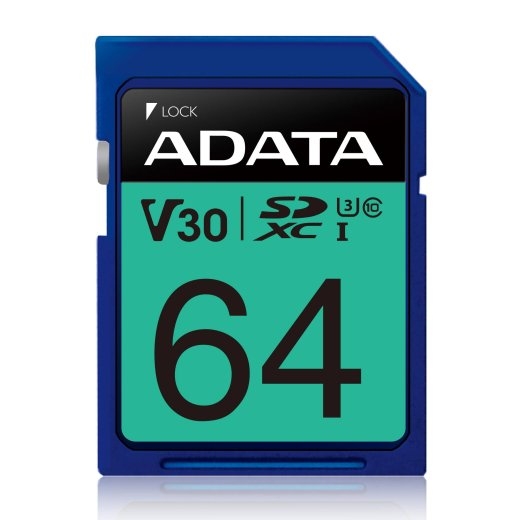 ADATA Premier Pro UHS-I 64 SDXC Flash memory class 10