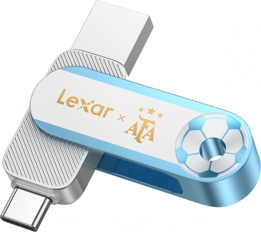 Lexar Flashdrive Dual D500 128GB USB-C/A 3.2 400/360MB/s